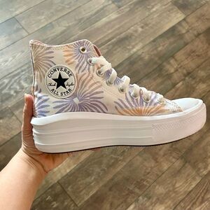 Converse Chuck Taylor Move High Top Floral Canvas Shoes